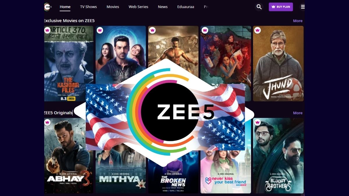 How to watch ZEE5 in usa