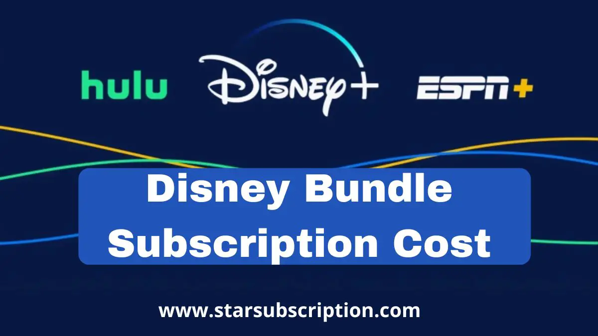 Disney Bundle Subscription cost