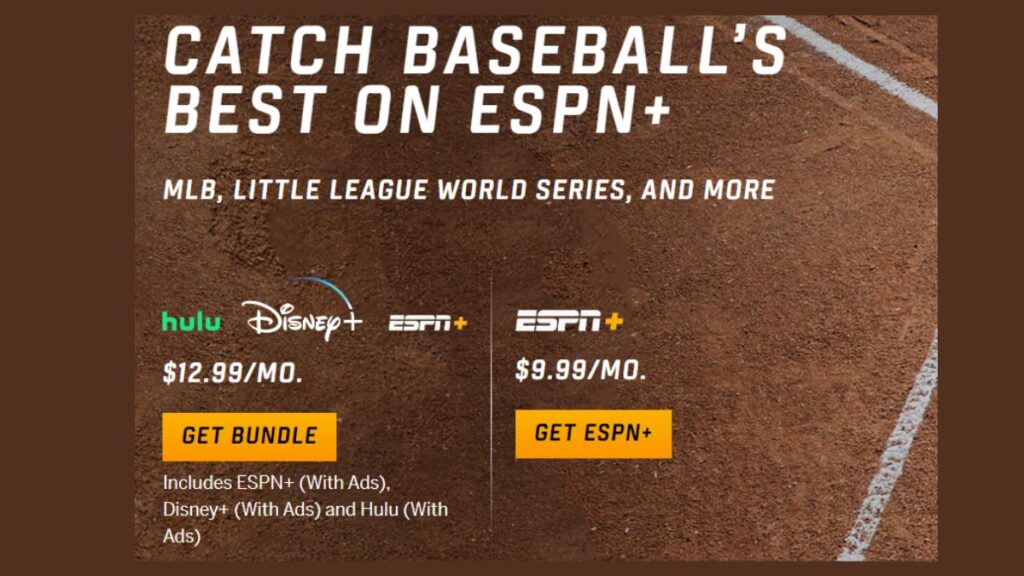 Watch Baseball on ESPN Plus