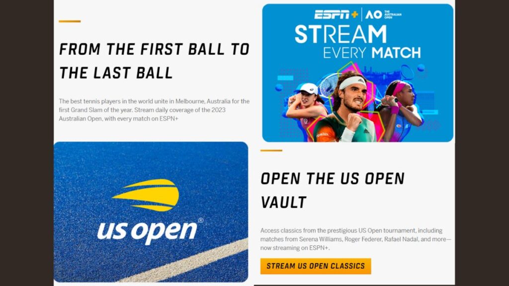 Best apps to watch Tennis live in USA