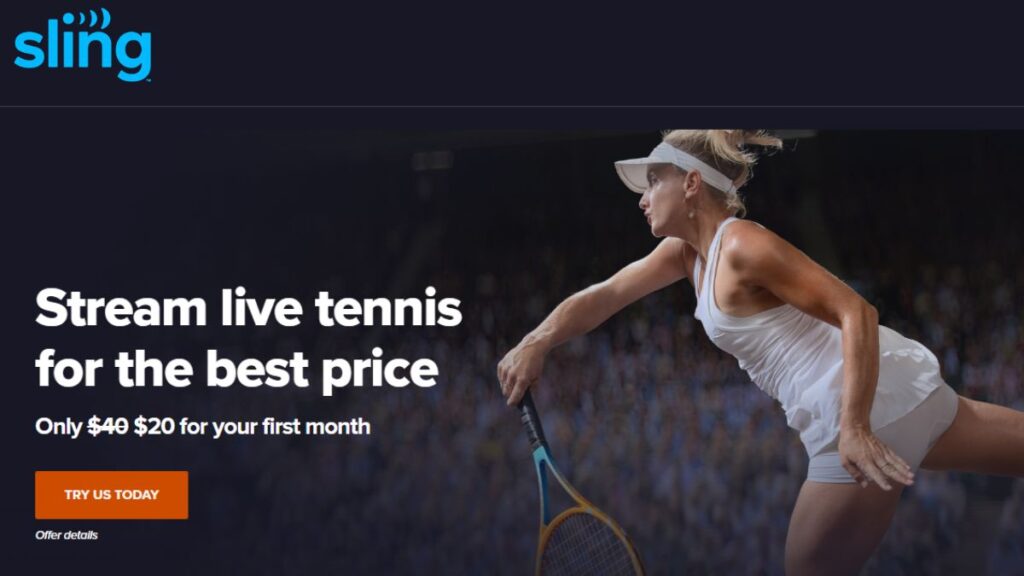 Watch Tennis Live On Sling