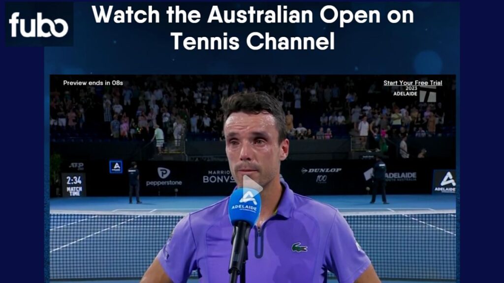 Watch Australian Open live on FuboTV
