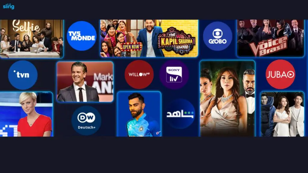 Sling offer South Asian Channels