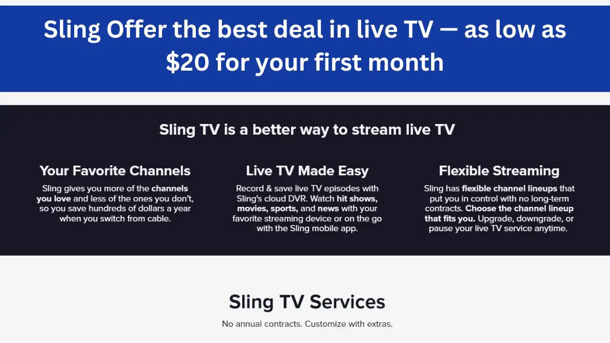 Why Sling TV is So Cheap