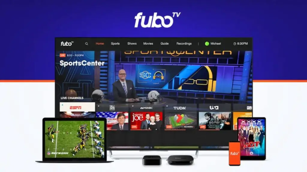 Watch NFL live on FuboTV