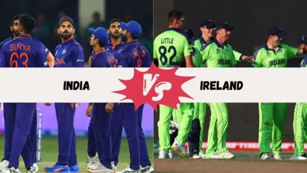 India Vs Ireland T20 World Cup Squad